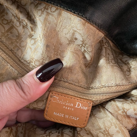 🖤Christian Dior Cannage Sac De Ville XL black hobo - Picture 14 of 14